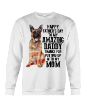 Daddy German Shepherd Crewneck Sweatshirt tile