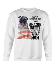 Father Day - Pug Crewneck Sweatshirt tile