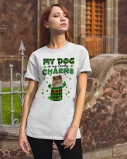 Lucky Charm - Rough Collie 2 Classic T-Shirt apparel-classic-tshirt-lifestyle-06