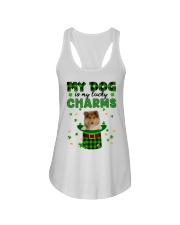 Lucky Charm - Rough Collie 2 Ladies Flowy Tank tile