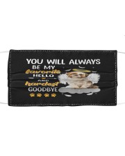 Hardest Goodbye - shih tzu Mask tile