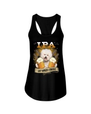 IPA Lot - CREAM Bichon Frise Ladies Flowy Tank tile