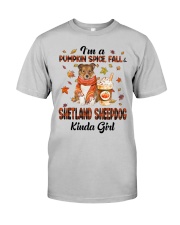 Pumpkin Kinda - Shetland Sheepdog 2 Classic T-Shirt front