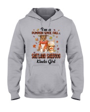 Pumpkin Kinda - Shetland Sheepdog 2 Hooded Sweatshirt tile