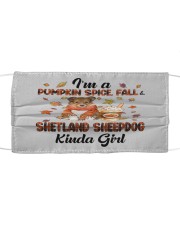 Pumpkin Kinda - Shetland Sheepdog 2 Mask tile