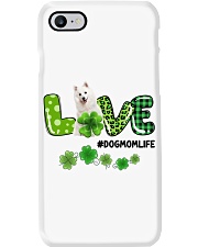 Patrick Life - Japanese Spitz Phone Case tile