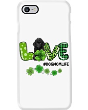 Patrick Life - BLACK Toy Poodle Phone Case tile