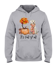 It is Fall - Miniature Schnauzer Hooded Sweatshirt front
