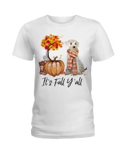 It is Fall - Miniature Schnauzer Ladies T-Shirt tile