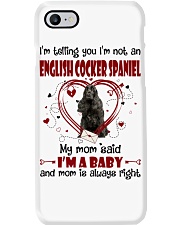 Dog Baby - English Cocker Spaniel 1 Phone Case tile