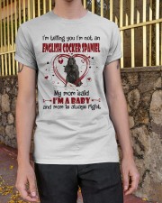 Dog Baby - English Cocker Spaniel 1 Classic T-Shirt apparel-classic-tshirt-lifestyle-21
