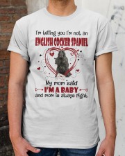 Dog Baby - English Cocker Spaniel 1 Classic T-Shirt apparel-classic-tshirt-lifestyle-30