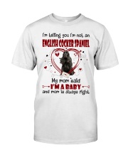 Dog Baby - English Cocker Spaniel 1 Premium Fit Mens Tee tile