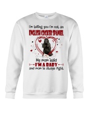 Dog Baby - English Cocker Spaniel 1 Crewneck Sweatshirt tile