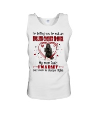 Dog Baby - English Cocker Spaniel 1 Unisex Tank tile