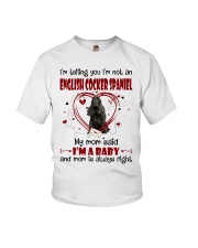 Dog Baby - English Cocker Spaniel 1 Youth T-Shirt tile