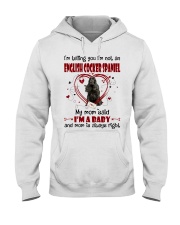 Dog Baby - English Cocker Spaniel 1 Hooded Sweatshirt tile