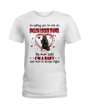 Dog Baby - English Cocker Spaniel 1 Ladies T-Shirt tile