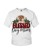 Blessed Dog Mom - Shiba Inu 2 Youth T-Shirt tile