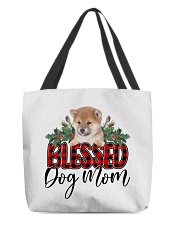Blessed Dog Mom - Shiba Inu 2 All-Over Tote tile