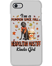 Pumpkin Kinda - Neapolitan Mastiff Phone Case tile
