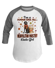 Pumpkin Kinda - Neapolitan Mastiff Baseball Tee tile
