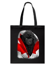 Canada Flag - Toy Poodle Tote Bag tile