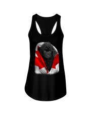Canada Flag - Toy Poodle Ladies Flowy Tank tile