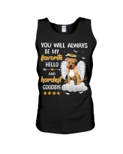 Hardest Goodbye - Pitbull Boxer Mix Unisex Tank tile