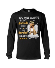 Hardest Goodbye - Pitbull Boxer Mix Long Sleeve Tee tile