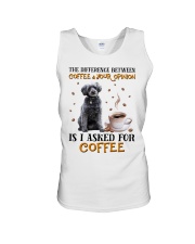 The Difference - GREY Schnoodle Unisex Tank tile