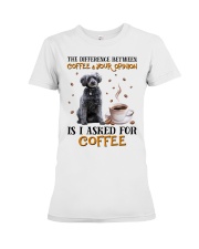 The Difference - GREY Schnoodle Premium Fit Ladies Tee tile