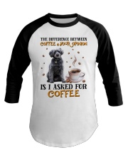 The Difference - GREY Schnoodle Baseball Tee tile