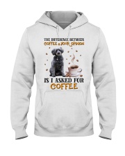 The Difference - GREY Schnoodle Hooded Sweatshirt tile