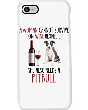 She Also Needs - Pitbull Phone Case tile