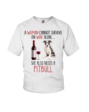She Also Needs - Pitbull Youth T-Shirt tile
