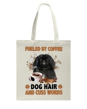 Fueled By - BLACK Pekingese Tote Bag tile