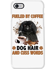 Fueled By - BLACK Pekingese Phone Case tile