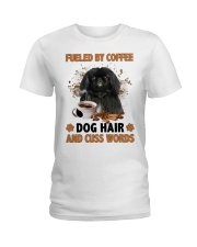 Fueled By - BLACK Pekingese Ladies T-Shirt tile