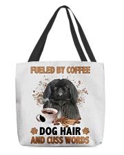 Fueled By - BLACK Pekingese All-Over Tote tile