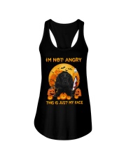 Angry - BLACK Cocker Spaniel Ladies Flowy Tank tile