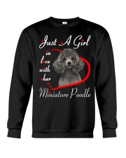 Love Her - SILVER Miniature Poodle Crewneck Sweatshirt tile