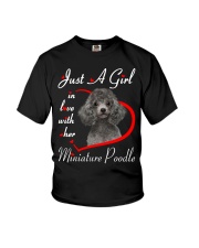 Love Her - SILVER Miniature Poodle Youth T-Shirt tile