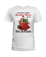 Hot Chocolate - English Setter 2 Ladies T-Shirt tile