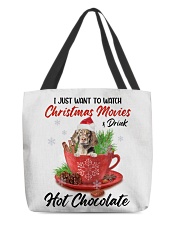 Hot Chocolate - English Setter 2 All-Over Tote tile