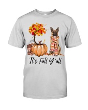 It is Fall - German Shepherd Dog Premium Fit Mens Tee tile