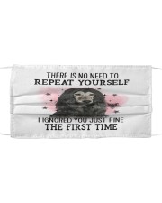 Repeat - Afghan Hound Mask tile