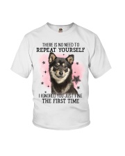 Repeat - Shiba Inu 3 Youth T-Shirt tile