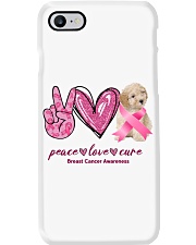 Cure - CREAM Toy Poodle Phone Case tile