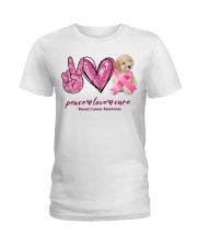 Cure - CREAM Toy Poodle Ladies T-Shirt tile